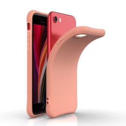 Elastyczne żelowe etui do iPhone SE 2020 / iPhone 8 / iPhone 7 różowy