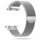 Pasek magnetyczny bransoleta do Apple Watch 2 / 3 / 4 / 5 / 6 / SE (42/44MM) srebrny
