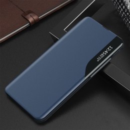 Etui Eco Leather View Case z klapką do Samsung Galaxy A32 4G niebieski