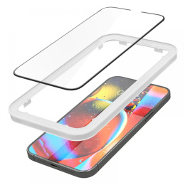 2x Szkło Hartowane Spigen Glass Fc do iPhone 13 Pro Max / 14 PLUS / 15 PLUS BLACK