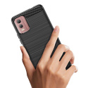 Etui Carbon Case do Nokia C32 elastyczny czarny